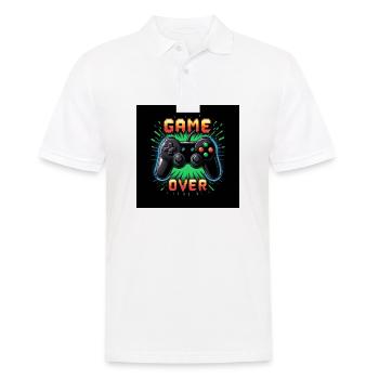 Controller Gaming Zocken Spielen Geschenk Gamer - Männer Poloshirt - Weiß - Vorne - Kai (181cm)