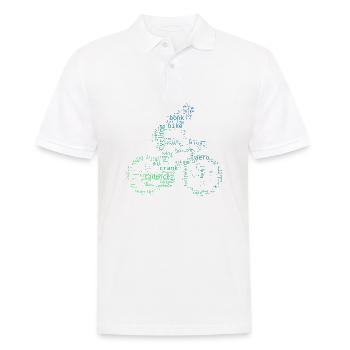 Cyclisme Cyclisme Vélo Homme - Polo Homme - blanc - Devant - Kai (181cm)