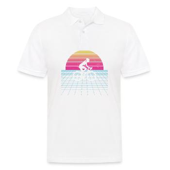 Vélo Cyclisme Cyclisme Cyclistes cyclistes - Polo Homme - blanc - Devant - Kai (181cm)
