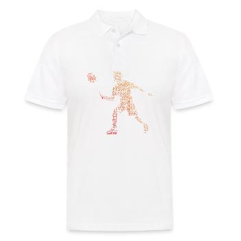 Badminton Badminton Joueuse de squash féminine - Polo Homme - blanc - Devant - Kai (181cm)