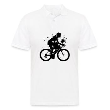 Cyclisme Vélo Cycliste Vélo Cyclisme - Polo Homme - blanc - Devant - Kai (181cm)