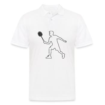 Squash Badminton Badminton Femmes Badminton Joueuses de badminton - Polo Homme - blanc - Devant - Kai (181cm)