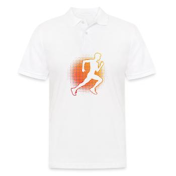 Course Femme Jogging Course à pied Fitness Course à pied - Polo Homme - blanc - Devant - Kai (181cm)