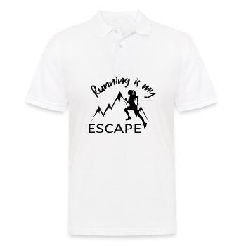 Trail Running - Polo Homme - blanc - Devant - Kai (181cm)