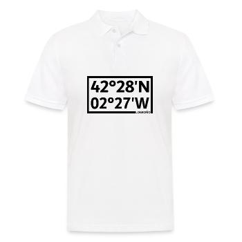 Coordonnées Logroño - Polo Homme - blanc - Devant - Kai (181cm)