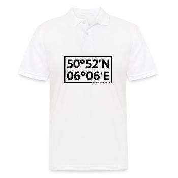Herzogenrath coordinates - Men's Polo Shirt - white - Front - Kai (181cm)