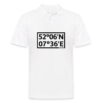 Greven coordinates - Men's Polo Shirt - white - Front - Kai (181cm)