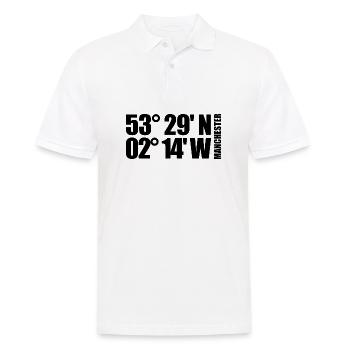 Coordonnées de Manchester - Polo Homme - blanc - Devant - Kai (181cm)