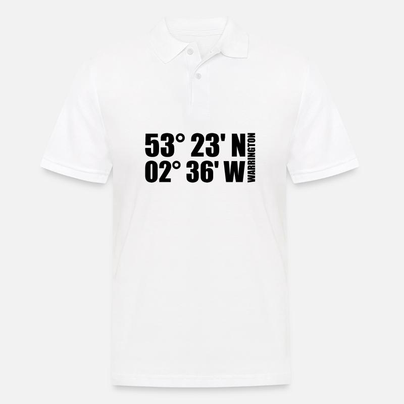 Coordonnées de Warrington - Polo Homme - blanc
