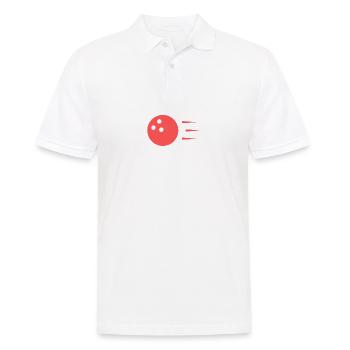 Bowling Sayings Bowling Bowler Skittles Gift - Men's Polo Shirt - white - Front - Kai (181cm)