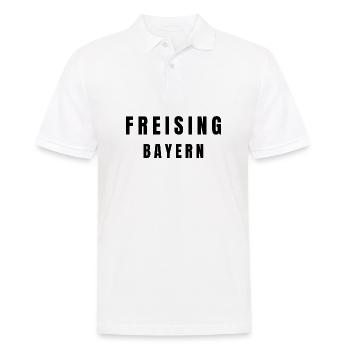 Freising, Bavaria - Men's Polo Shirt - white - Front - Kai (181cm)