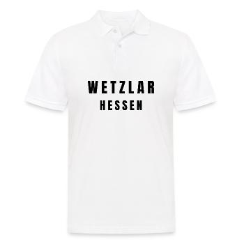 Wetzlar Hesse - Men's Polo Shirt - white - Front - Kai (181cm)