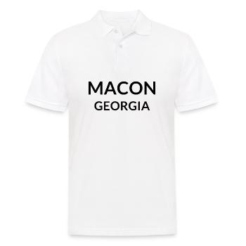 Macon Géorgie États-Unis - Polo Homme - blanc - Devant - Kai (181cm)