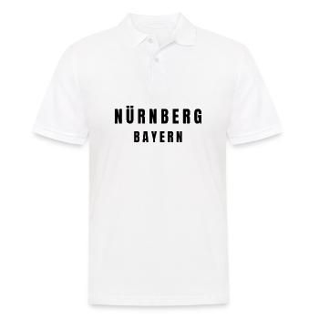 Nuremberg, Bavière - Polo Homme - blanc - Devant - Kai (181cm)