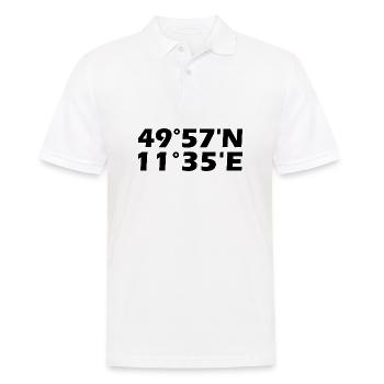 Bayreuth coordinates - Men's Polo Shirt - white - Front - Kai (181cm)