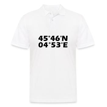 Villeurbanne Coordinates - Men's Polo Shirt - white - Front - Kai (181cm)
