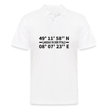 Coordonnées de Landau in der Pfalz - Polo Homme - blanc - Devant - Kai (181cm)