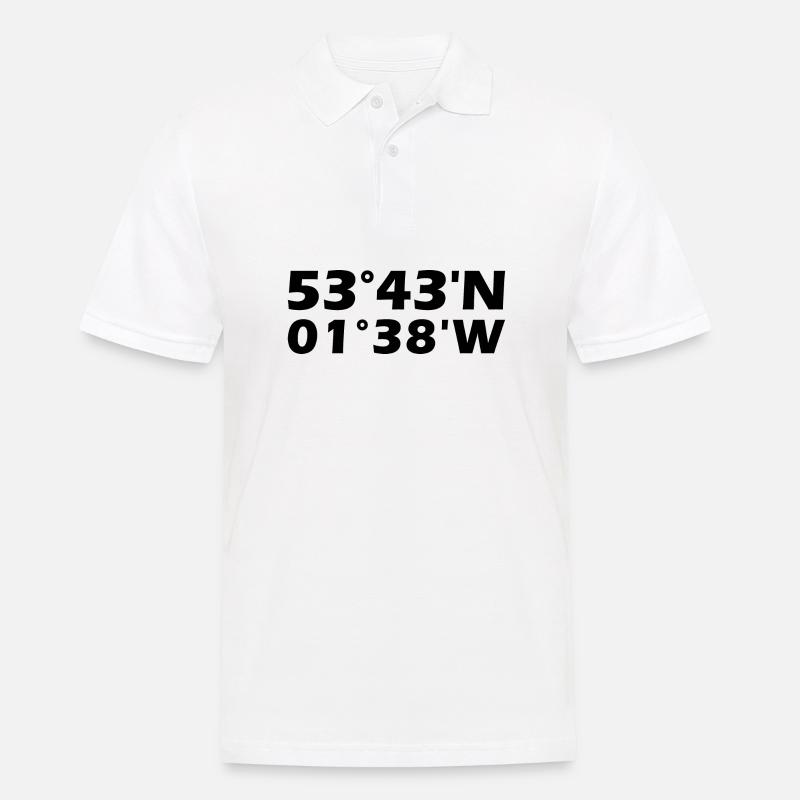 Batley Coordinates - Men's Polo Shirt - white