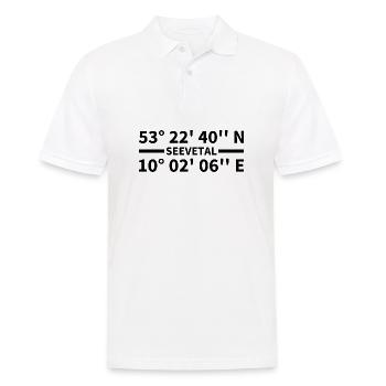Coordonnées seevetal - Polo Homme - blanc - Devant - Kai (181cm)
