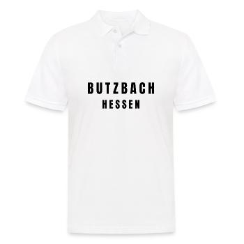 Butzbach, Hesse - Men's Polo Shirt - white - Front - Kai (181cm)