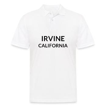 Irvine, Californie, États-Unis - Polo Homme - blanc - Devant - Kai (181cm)
