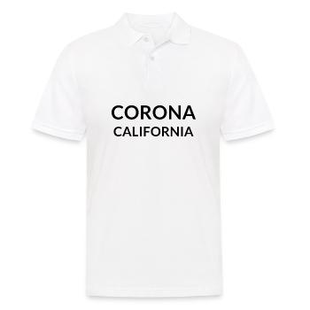 Corona Californie États-Unis - Polo Homme - blanc - Devant - Kai (181cm)