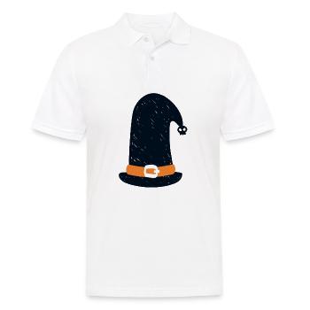 chapeau de sorcière - Polo Homme - blanc - Devant - Kai (181cm)