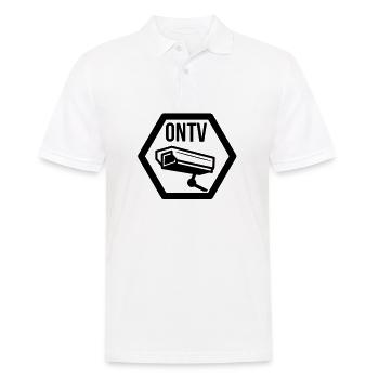 Graffiti - Männer Poloshirt - Weiß - Vorne - Kai (181cm)