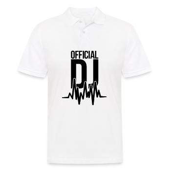 dj - Männer Poloshirt - Weiß - Vorne - Kai (181cm)