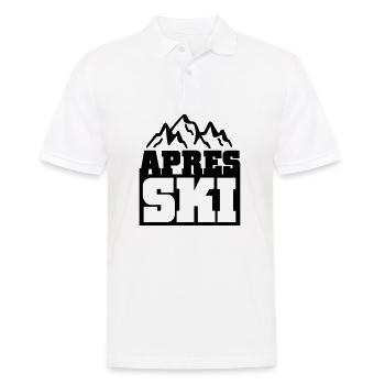 apres ski - Männer Poloshirt - Weiß - Vorne - Kai (181cm)