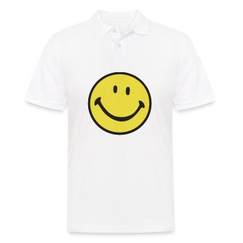 Sourire - Polo Homme - blanc - Devant - Kai (181cm)