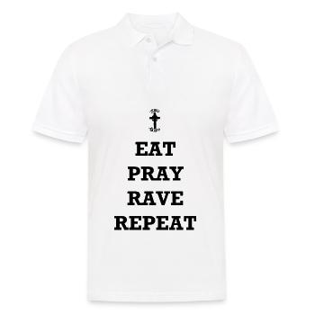 RaveSV - Männer Poloshirt - Weiß - Vorne - Kai (181cm)