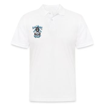 Singe Hip Hop - Polo Homme - blanc - Devant - Kai (181cm)