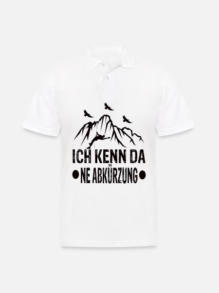 Klettern Kletterer Outdoor Klettern Klettern Seil - Männer Poloshirt - Weiß