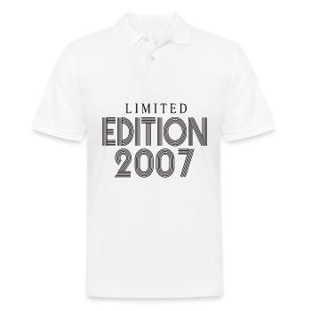 Limited Edition 2007 - Männer Poloshirt - Weiß - Vorne - Kai (181cm)