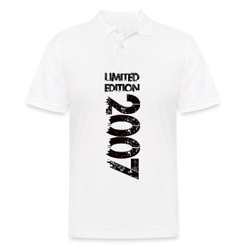 Limited Edition 2007 - Männer Poloshirt - Weiß - Vorne - Kai (181cm)