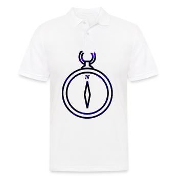 Compass - Men's Polo Shirt - white - Front - Kai (181cm)