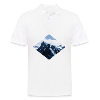 Berg - Polo Homme - blanc - Devant - Kai (181cm)