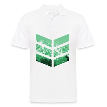 Berg - Polo Homme - blanc - Devant - Kai (181cm)