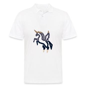 Licorne - Polo Homme - blanc - Devant - Kai (181cm)
