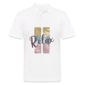 Sommer - Männer Poloshirt - Weiß - Vorne - Kai (181cm)