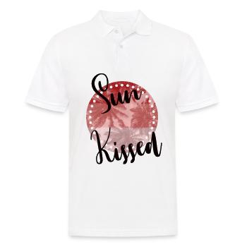 Sommer - Männer Poloshirt - Weiß - Vorne - Kai (181cm)
