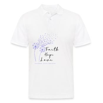 Cancer de l’œsophage de la pervenche en avril - Polo Homme - blanc - Devant - Kai (181cm)