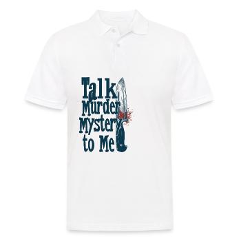 Murder Mystery Dinner Spielt Das Opfer - Männer Poloshirt - Weiß - Vorne - Kai (181cm)