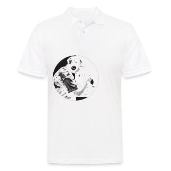 Proud amateur radio operator - Men's Polo Shirt - white - Front - Kai (181cm)