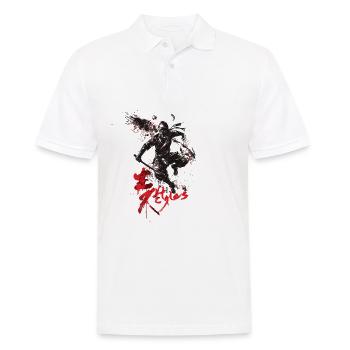 Arnis Eskrima Kali Fma - Polo Homme - blanc - Devant - Kai (181cm)