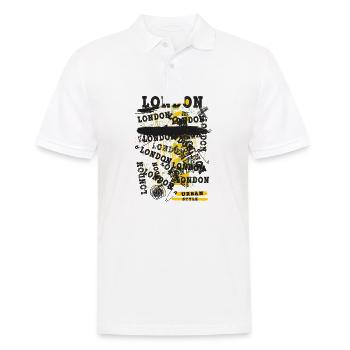 Londres Angleterre Uk City Skyline Accueil Amour - Polo Homme - blanc - Devant - Kai (181cm)
