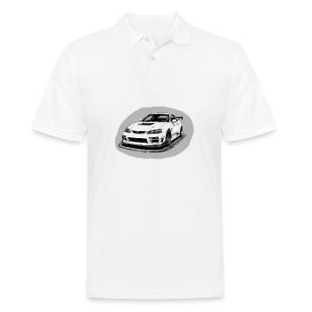 JDM Sportcar tuning Driftcar Voiture Cadeau PS - Polo Homme - blanc - Devant - Kai (181cm)