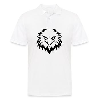 Adler - Männer Poloshirt - Weiß - Vorne - Kai (181cm)