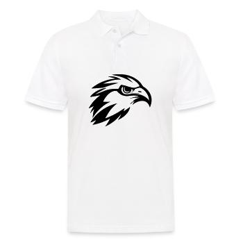 Adler - Männer Poloshirt - Weiß - Vorne - Kai (181cm)